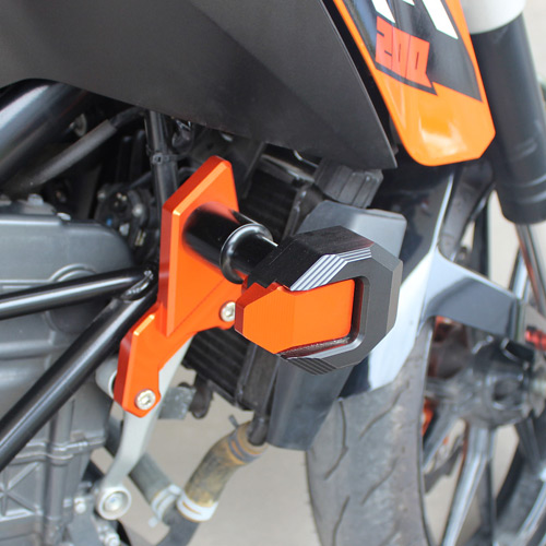 CNC方坯摩托车框架滑块防撞保护器