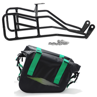摩托车PVC侧袋和行李支架套件用于塔拉里亚刺